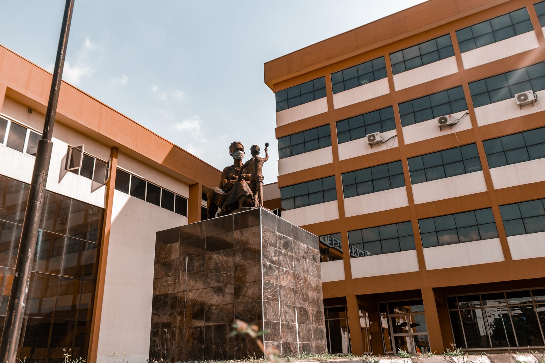 Maternity ward at Lagos State University Teaching Hospital in Nigeria.